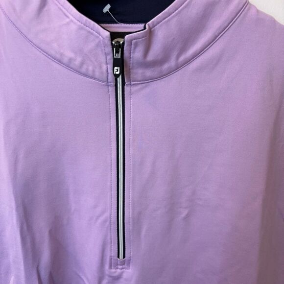 FOOTJOY PERF 1/2 ZIP VEST GATHER LAVENDER NEW with tags Size Large - Picture 7 of 16